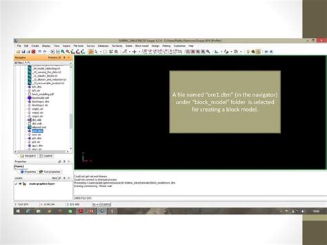 Image result for Surpac Tutorial Lesson 1