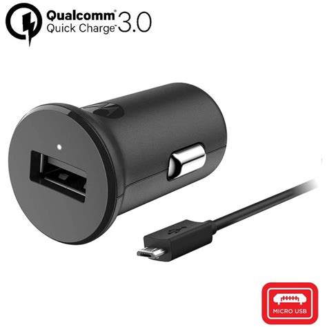 TurboPower 18W Car Charger micro USB – Motorola Chargers — India