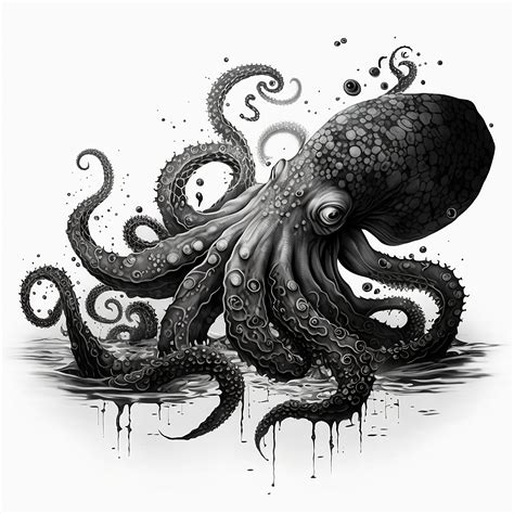 Octopus Drawings Tattoos