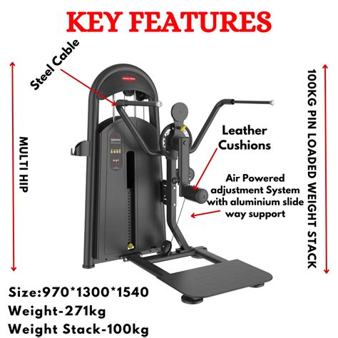 Best Quility Multi Hip Gym Machine BK-016 – EnergieFitness