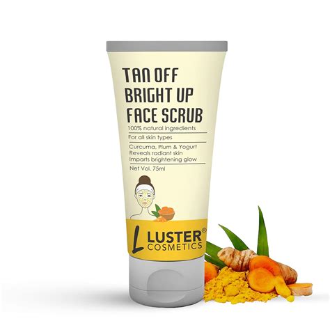 Buy Luster Cosmetics Tan Off Bright Up Face Scrub |Reveals Radiant Skin ...
