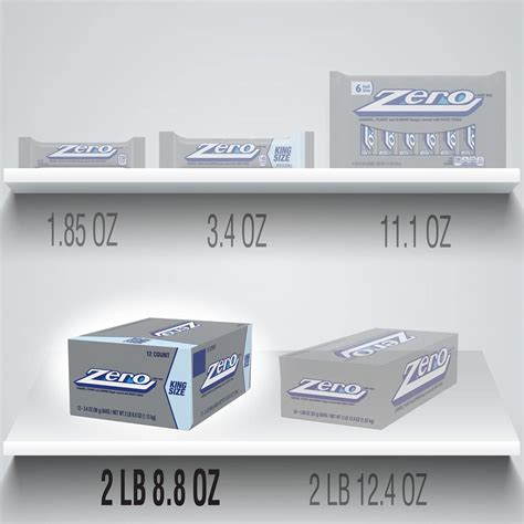 Zero Candy Bar King Size