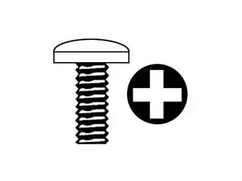 Tube-Town Store - Linsenkopfschraube M6 x 16 mm - schwarz, DIN 7985 ...