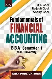Maharudra Publication Financial Accounting (BBA SEMESTER -1) Book (MP ...