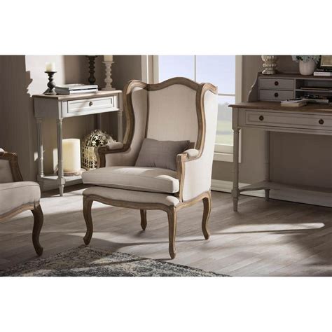 Oreille French Inspired Beige Fabric Upholstered India | Ubuy