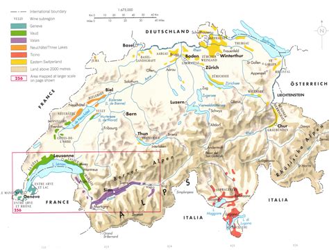 Detailed physical map of Switzerland. Switzerland detailed physical map | Vidiani.com | Maps of ...