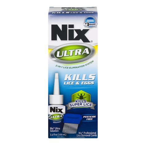 Nix Ultra Lice & Eggs Treatment, Kills Super Lice 3.4 oz | Shipt