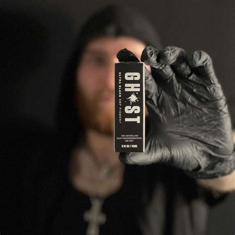 Ghost SMP pigment for discerning scalp micropigmentation artists