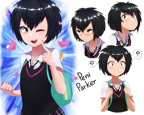 peni parker (marvel and 3 more) drawn by nyxkz | Danbooru