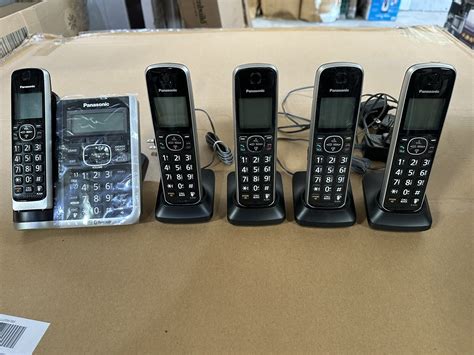 Panasonic KX-TG885SK 5 Monofone Telefone Sem Fio | Ubuy India
