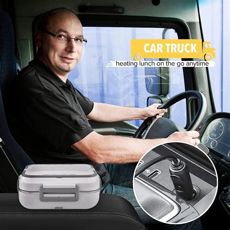 Buy Electric Lunch Box Food Heater, Portable Food Warmer 12V/24V for ...