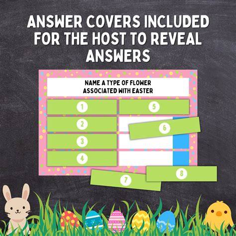 Easter Friendly Feud Game, Printable Easter Game, Easter Party Game ...