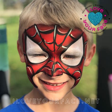 Spiderman face painting – Artofit