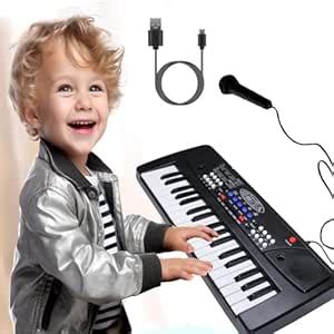 Buy INAAYA 37 Keys Portable Keyboard Piano for Kids Multifunction Piano ...