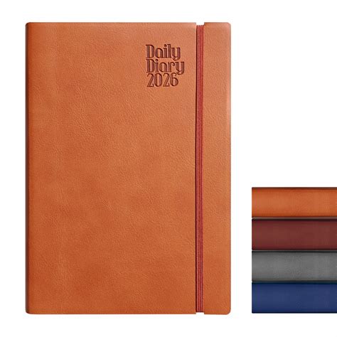 Anupam Flxy 2026 Diary with Dates - 80 GSM Paper 2026 Daily Planner Fu