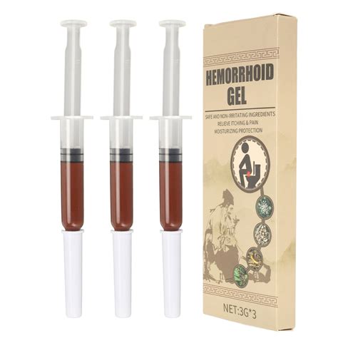 Pomada para hemorroides reducción del dolor 3 uds crema para hemorroides hinchada de liberación ...
