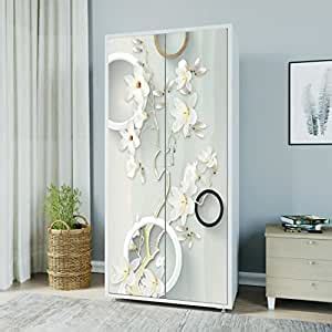 WallDaddy Self Adhesive Almirah Stickers, Wall Stickers, Decorative ...