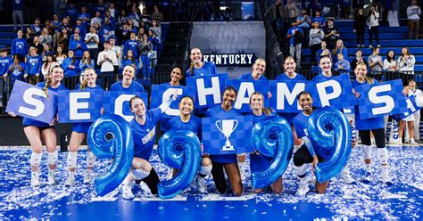 Kentucky earns top seed in first SEC Volleyball Tournament since 2005