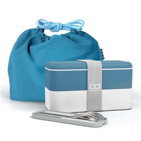 Buy MONBENTO - Lunch Box Set - with Bento Box MB Original with ...