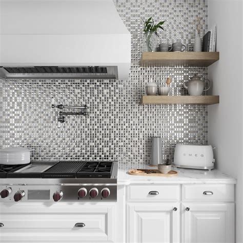 Mosaic Tile Backsplash Kitchen Ideas Stunning Quartz Backsplash