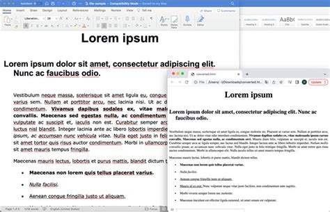 Image result for Format as HTML Word