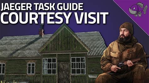 Courtesy Visit - Jaeger Task Guide - Escape From Trakov - YouTube