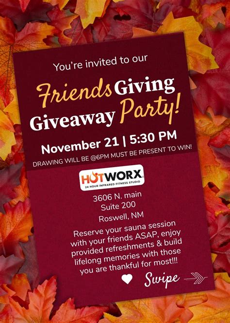 Friendsgiving prize party!!🧡, HOTWORX (Roswell), 21 November 2025 ...