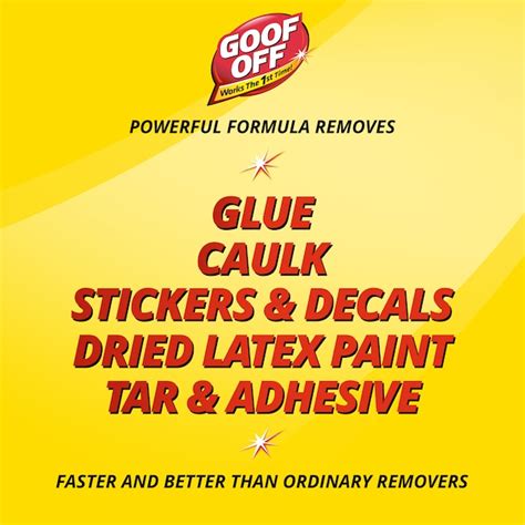 Goof Off 12 Fluid ounce(s) Adhesive Remover