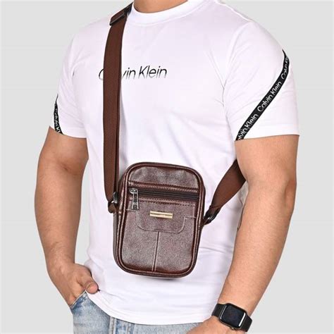 Mens Leather Sling Bags - Buy Mens Leather Sling Bags online at Best ...