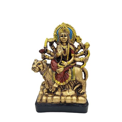 Buy Shri Durga Idol | Shri Ambe Maa Brass Idol | Shri Vaishno Devi Idol ...