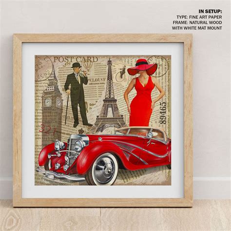 Buy Torn Paper Paris Pop Art Painting & Art Print Online India at Best ...