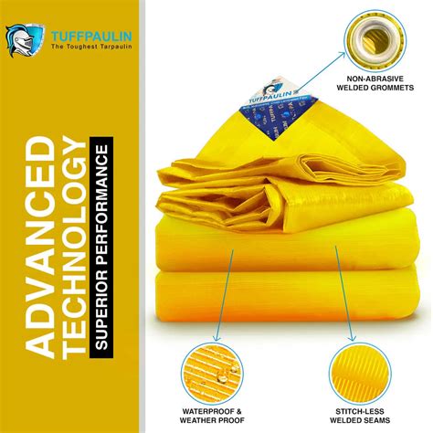 Tarpaulin Blue 9ft x 6ft 150 GSM