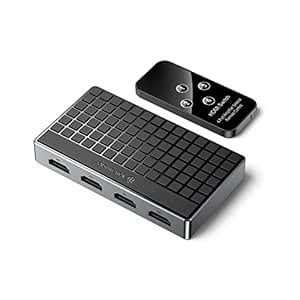 Buy Yottamaster HDMI Switch 4 in 1 Out, 4K@60Hz HDMI Splitter with ...