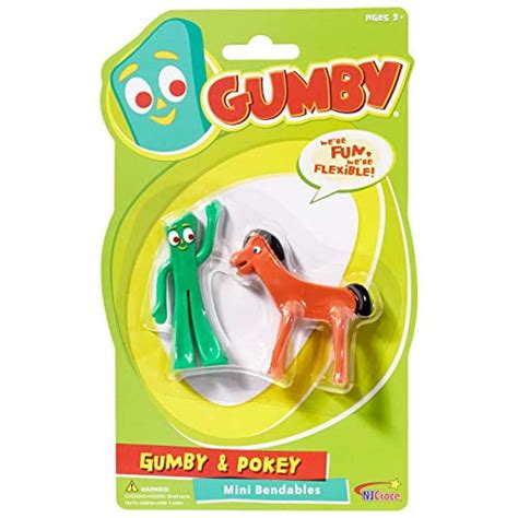 Buy NJ Croce Gumby & Pokey Mini Bendable Pair Online at Lowest Price in ...