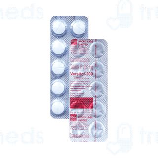 Versitol 200 Mg Tablet 10 - Uses, Side Effects, Dosage, Price | Truemeds