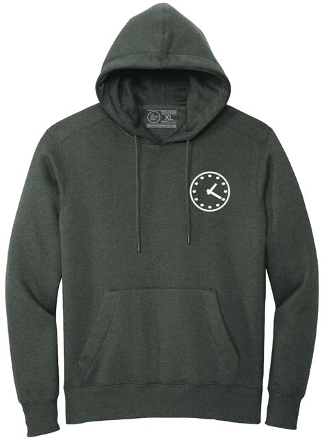 WRIGLEY CLOCK EMBROIDERED (HOODED SWEATSHIRT) – OBVIOUS SHIRTS