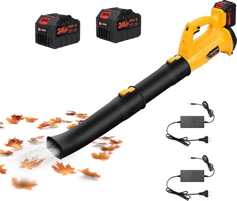 Amazon.com: Leaf Blower Cordless, Leaf Blower Cordless with Battery and ...