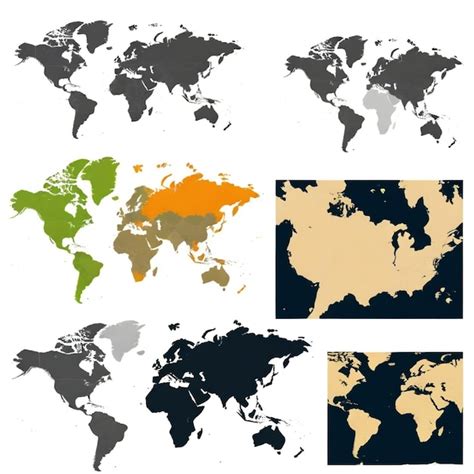 Different World Map 的图像结果