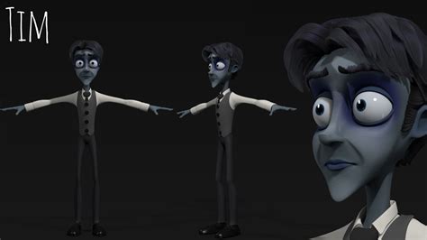 Image result for Tim Burton Model