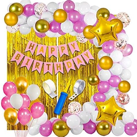 Party Propz Happy Birthday Decoration For Husband-63Pcs Birthday ...