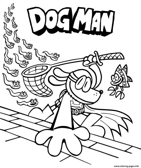 Dog Man Printable - Educational Printable Activities