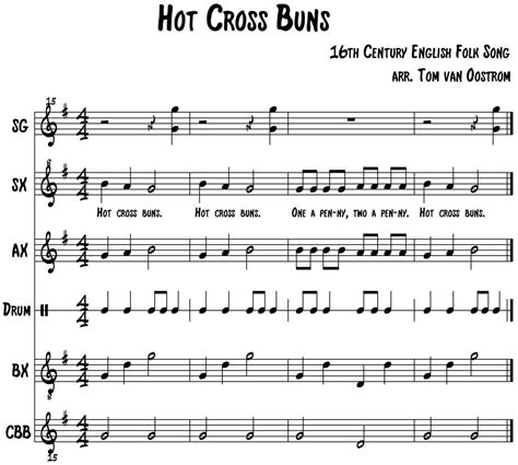 How To Play Hot Cross Buns On Recorder Notes at Lillie Cooper blog