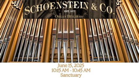 Schoenstein Organ Presentation, 3224 Bee Ridge Rd, Sarasota, FL, United ...