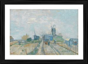 DecorAdventures *Montmartre: Windmills and Allotments (1887)* by Van ...