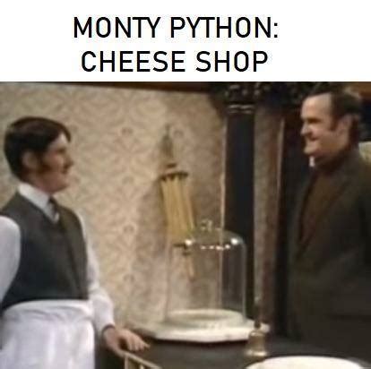 Image result for Cheese Monty Python