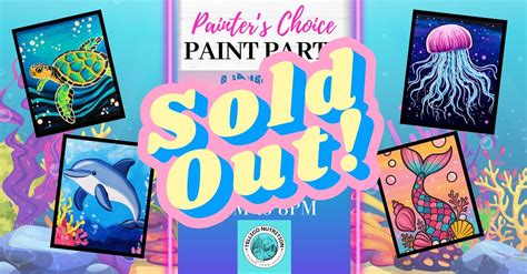 Under The Sea Paint Party Adventure @ Tellico Nutrition, Tellico ...