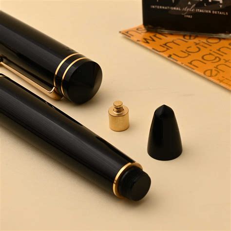 Buy Delta Write Balance Black Fountain Pen | Online at Makoba | Delta