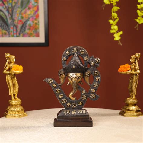 Buy Lord Ganesha Statues & Idols Online – Ethnic India Handicrafts