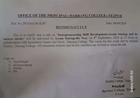 News & Notice | Darrang College
