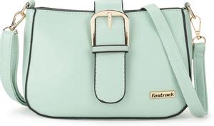 Fastrack Green Sling Bag Solid Green - Price in India | Flipkart.com